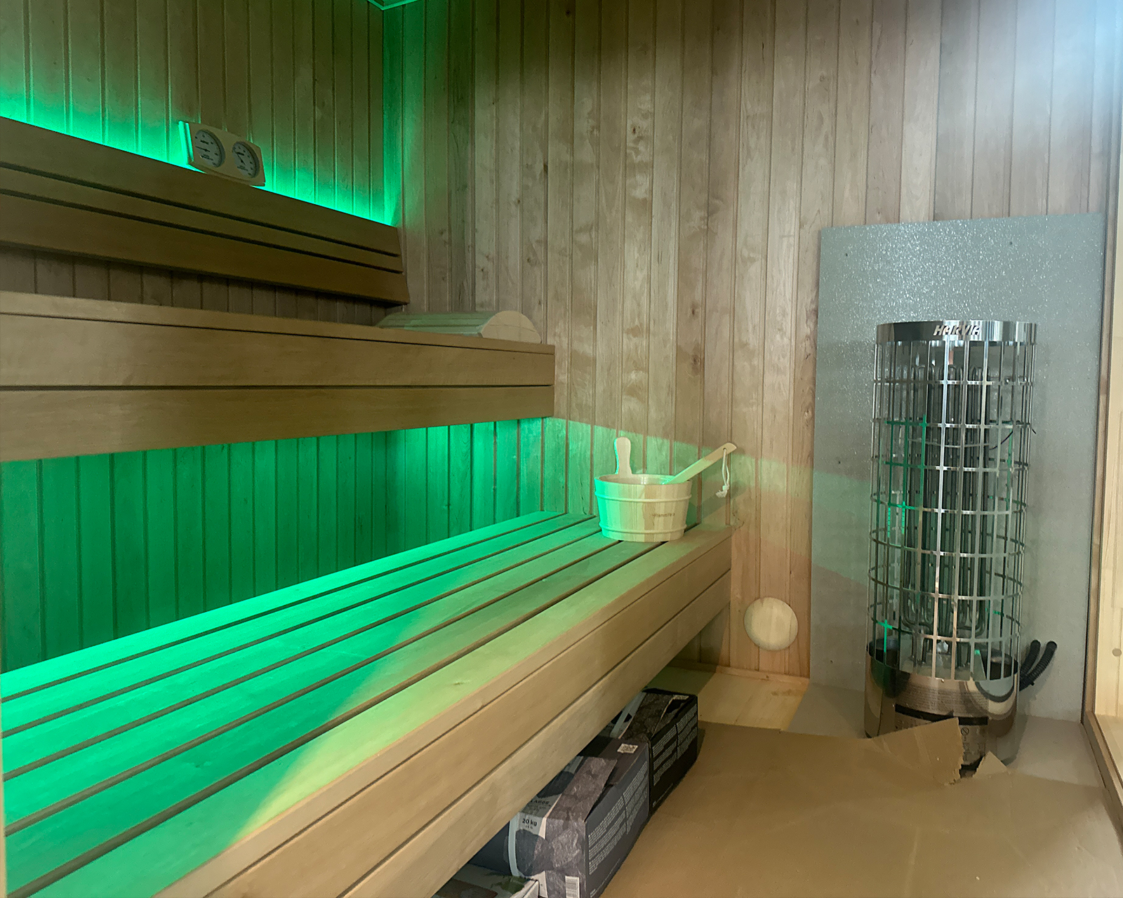 Luksuriøs moderne badstue 2,3 x 3,3 m - Image 5