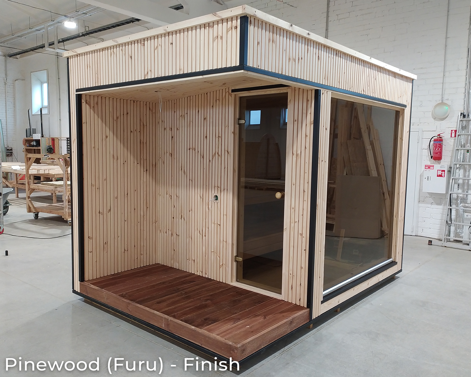 Luksuriøs moderne badstue 2,3 x 3,3 m - Image 8
