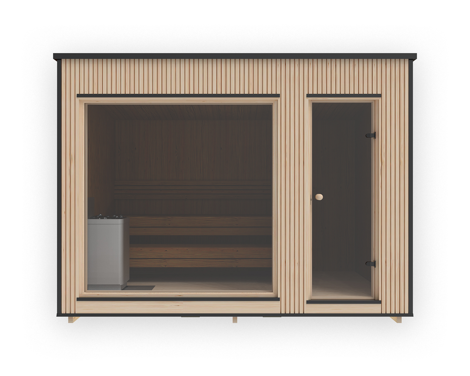 Luksuriøs moderne badstue 2.3×3.4 m - Image 2