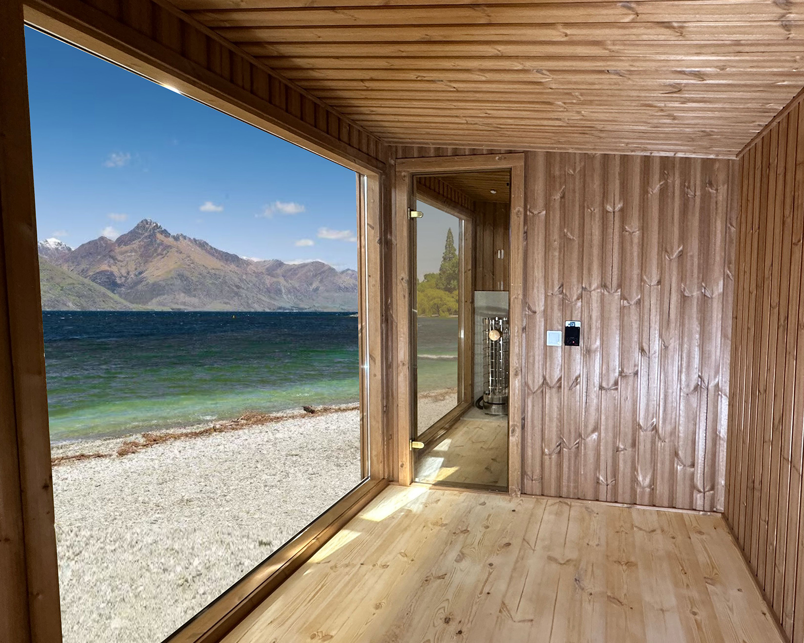 Luksuriøs moderne badstue 2.3×5.9 m - Image 5